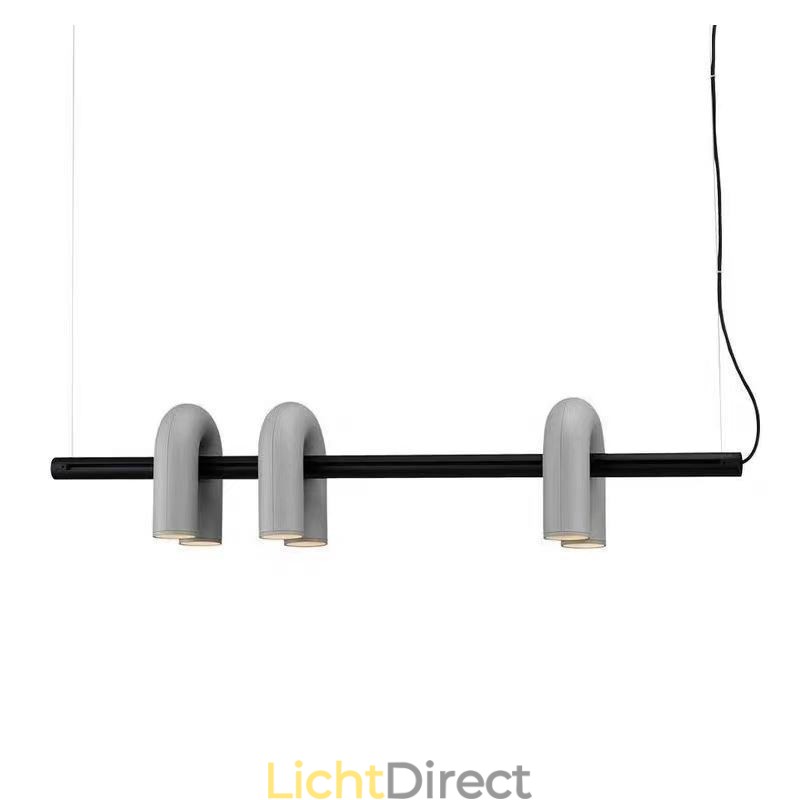 Plafondlamp Smeedijzer U-vormige hanglamp 90 Draaibare kap