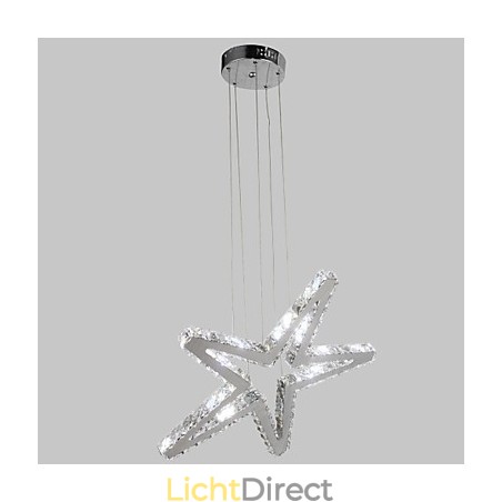 Traditionele klassieke kroonluchter van chroommetaal