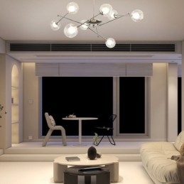 Glazen hanglamp Europese stijl Eenvoudige Magic Beans plafondlamp