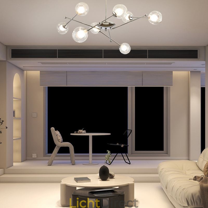 Glazen hanglamp Europese stijl Eenvoudige Magic Beans plafondlamp