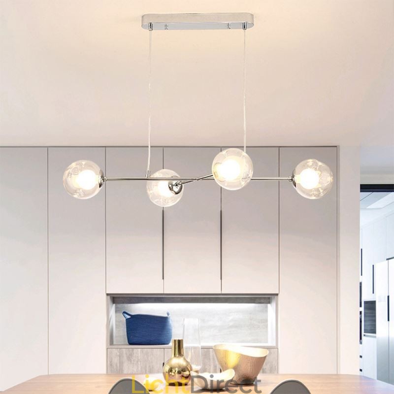Glazen hanglamp Europese Magic Bean hanglamp 4 lampen