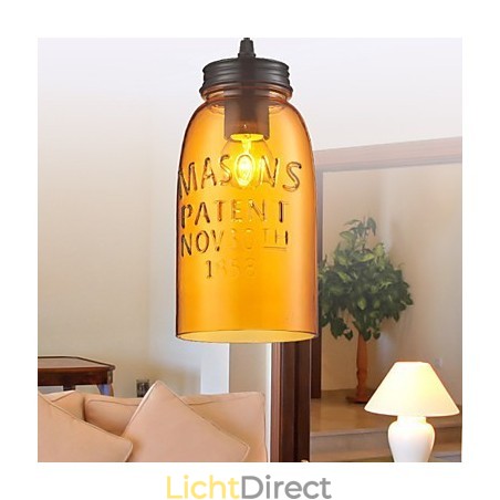 Hanglamp 1 licht Italië stijl transparant galvaniseren Hanglamp 1 licht Italië stijl transparant galvaniseren