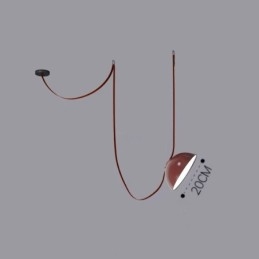 Riem Hanglamp Europese Eenvoudige Wabi Sabi Stijl Riem Plafondlamp