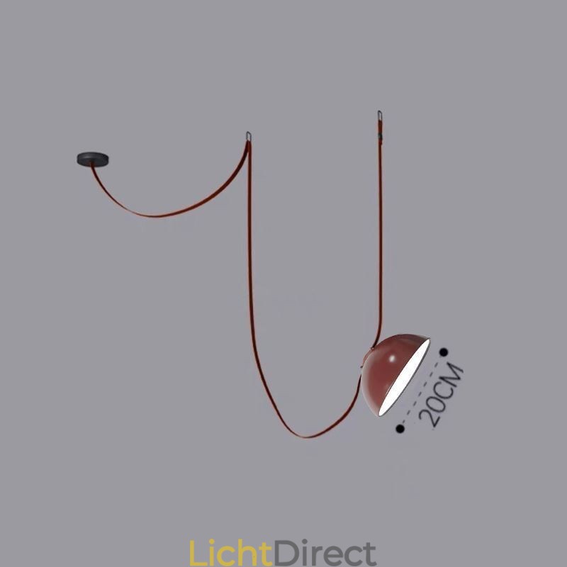Riem Hanglamp Europese Eenvoudige Wabi Sabi Stijl Riem Plafondlamp