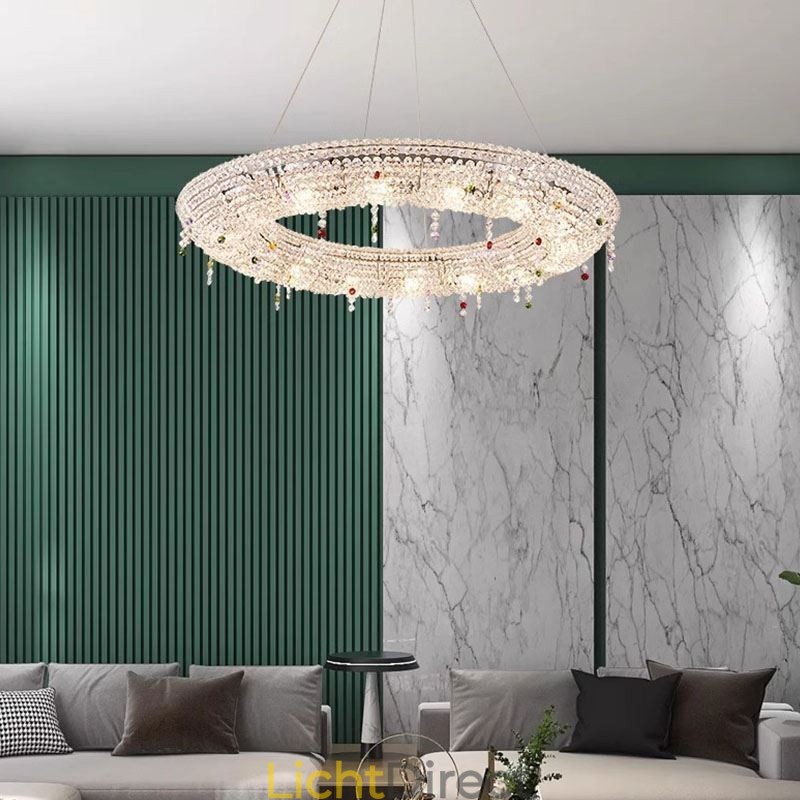 Kristallen hanglamp moderne lamp luxe plafondlamp