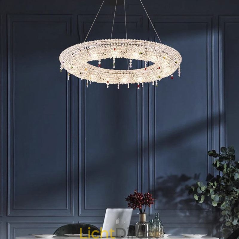 Kristallen hanglamp moderne lamp luxe plafondlamp