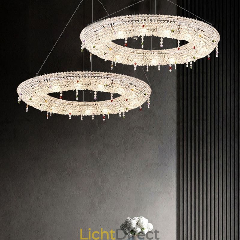 Kristallen hanglamp moderne lamp luxe plafondlamp