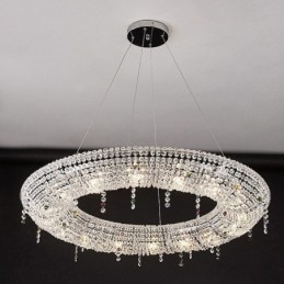 Kristallen hanglamp moderne lamp luxe plafondlamp