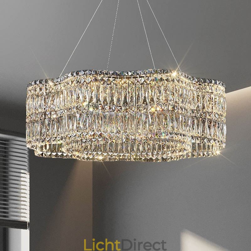 Kristallen plafondlamp moderne eenvoudige decoratie hanglamp