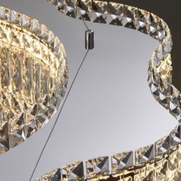 Kristallen plafondlamp moderne eenvoudige decoratie hanglamp
