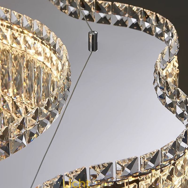 Kristallen plafondlamp moderne eenvoudige decoratie hanglamp