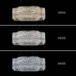 Kristallen plafondlamp moderne eenvoudige decoratie hanglamp