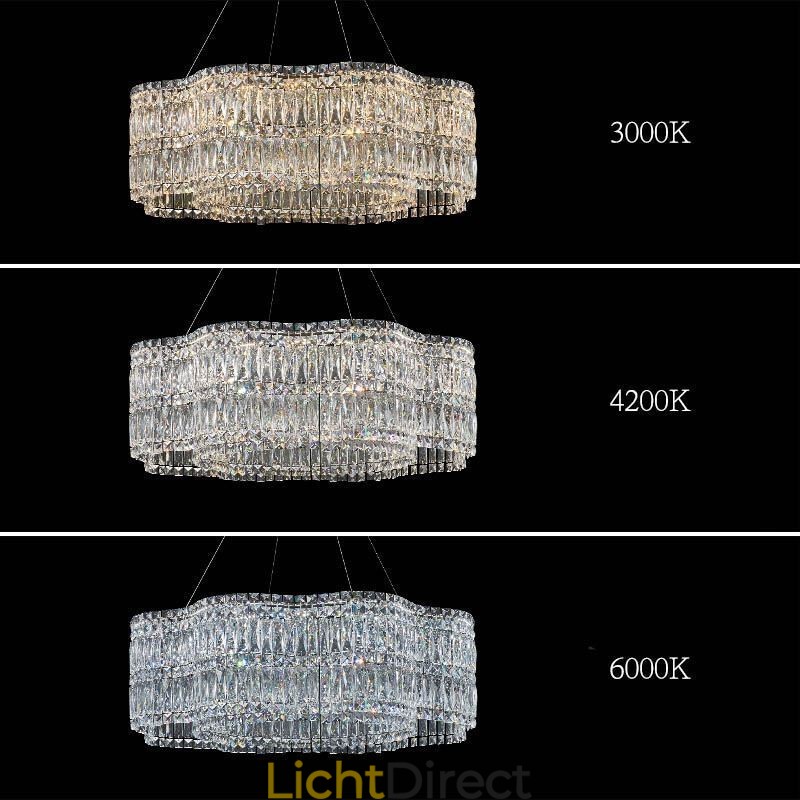 Kristallen plafondlamp moderne eenvoudige decoratie hanglamp