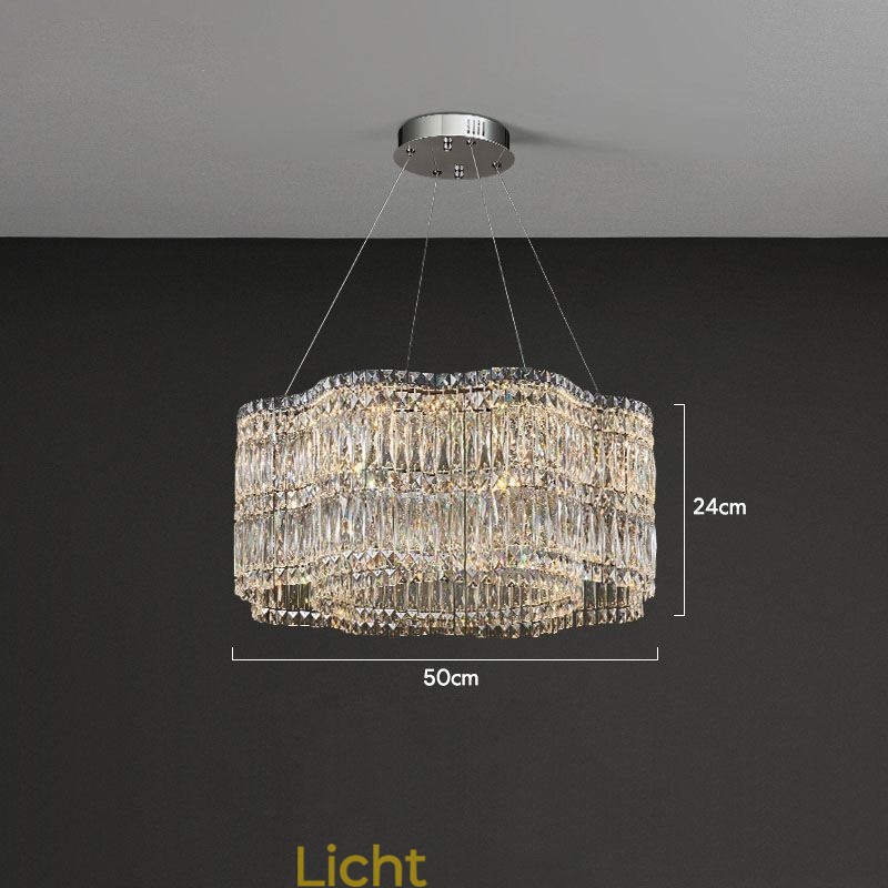 Kristallen plafondlamp moderne eenvoudige decoratie hanglamp