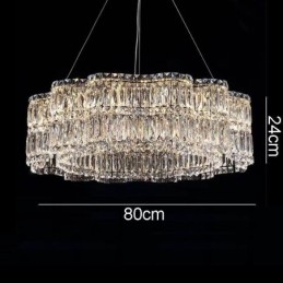 Kristallen plafondlamp moderne eenvoudige decoratie hanglamp