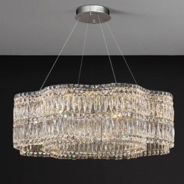 Kristallen plafondlamp moderne eenvoudige decoratie hanglamp