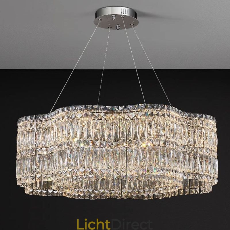 Kristallen plafondlamp moderne eenvoudige decoratie hanglamp