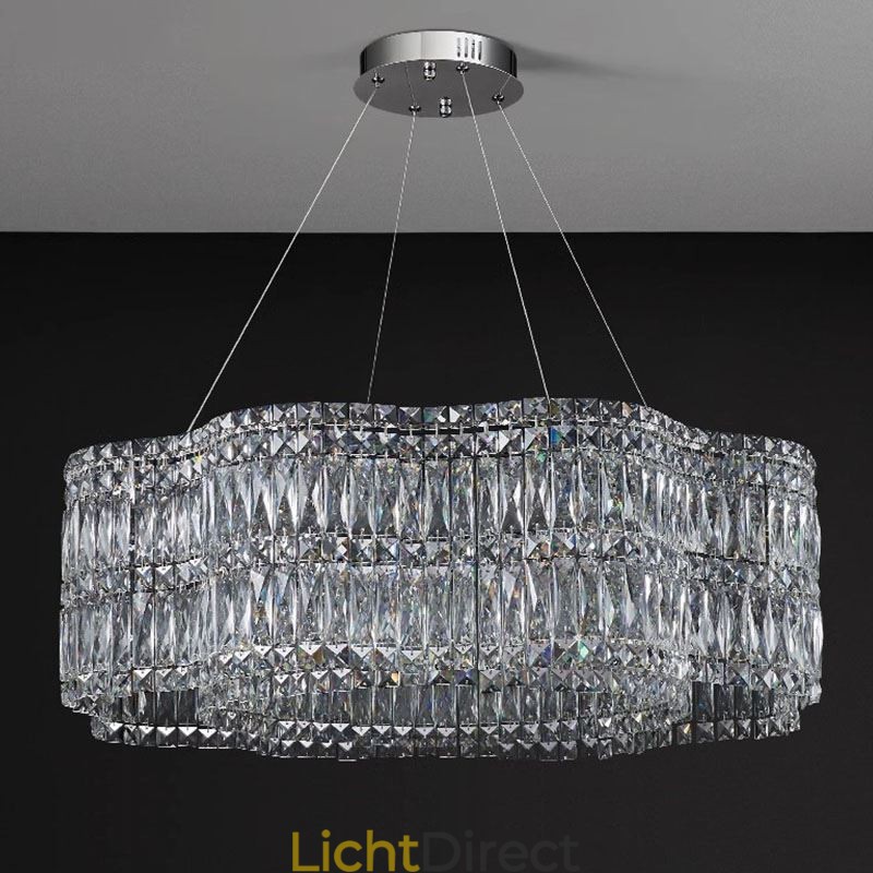 Kristallen plafondlamp moderne eenvoudige decoratie hanglamp