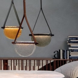 Hanglamp Moderne Minimalistische Riem Glazen Plafondlamp