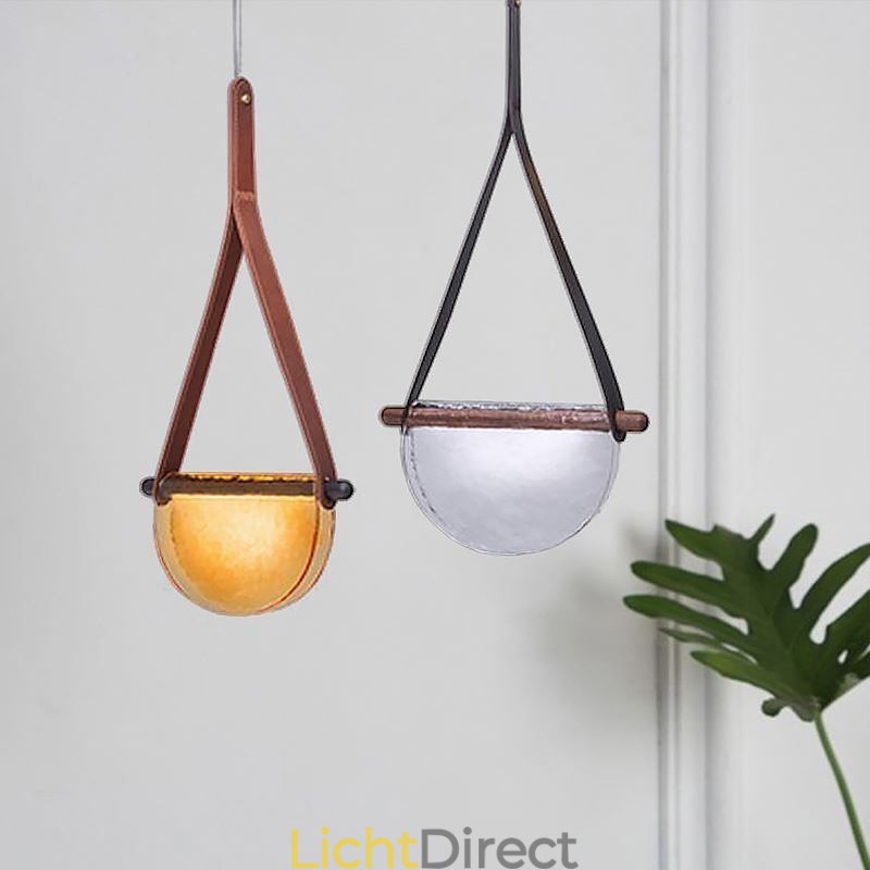 Hanglamp Moderne Minimalistische Riem Glazen Plafondlamp