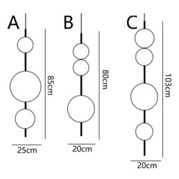 Hanglamp Modern Minimalistisch Magische Bonen Molecuul Plafondlamp