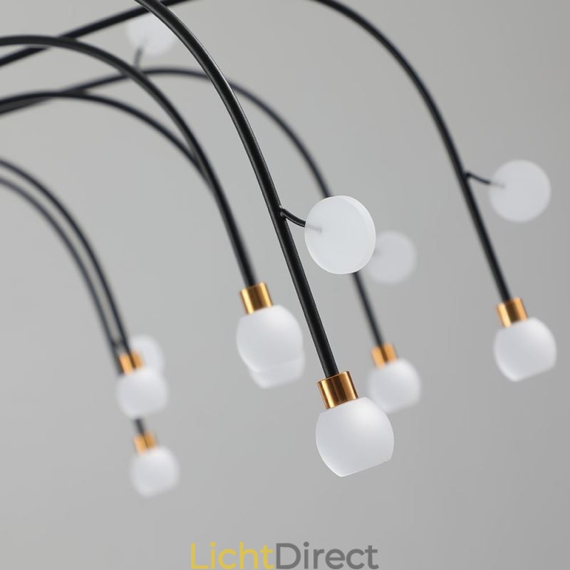 Hanglamp Nordic Creative Natuurlijk Wit Plafondlamp 14 Lampen