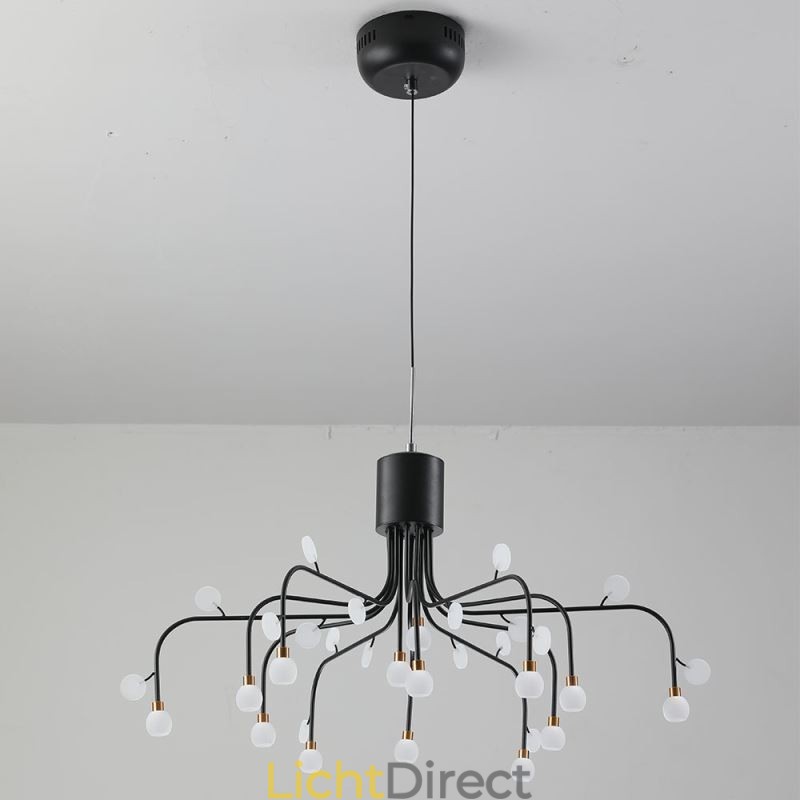 Hanglamp Nordic Creative Natuurlijk Wit Plafondlamp 14 Lampen