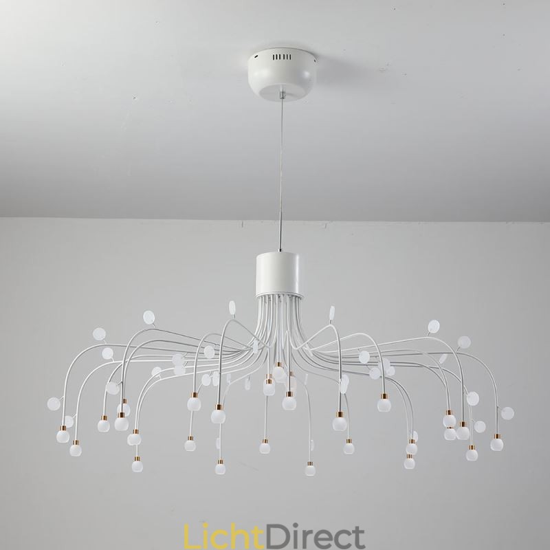 Hanglamp Nordic Creative Natuurlijk Wit Plafondlamp 30 Lampen
