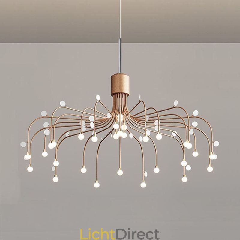 Hanglamp Nordic Creative Natuurlijk Wit Plafondlamp 30 Lampen