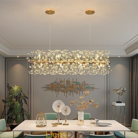 Hanglamp Galvaniserende Strip Zonnebloem Smeedijzeren Plafondlamp Hanglamp Galvaniserende Strip Zonnebloem Smeedijzeren Plafondlamp