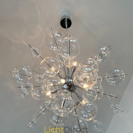 Moderne hanglamp Minimalistische plafondlamp van bubbelglas Moderne hanglamp Minimalistische plafondlamp van bubbelglas