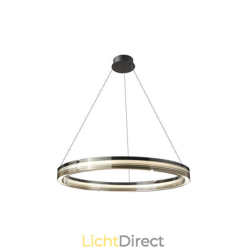 Hanglamp 60 80CM Cirkel Glazen Plafondlampen Trichromatisch Dimmen