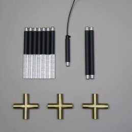 Hanglamp splitsen Warm wit creatief plafondlamp DIY combinatielamp