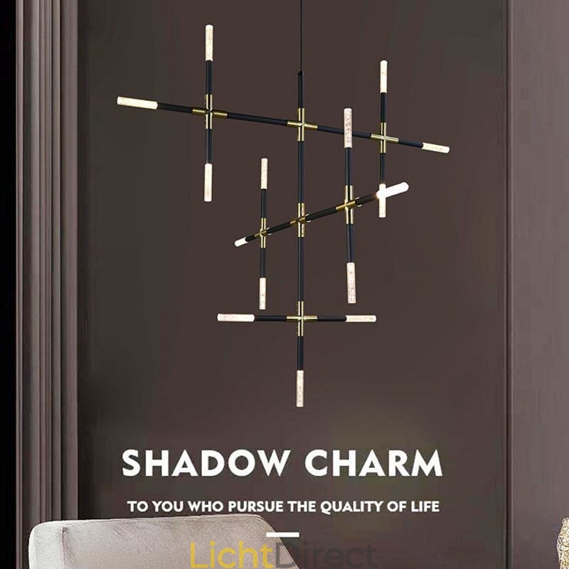 Hanglamp splitsen Warm wit creatief plafondlamp DIY combinatielamp