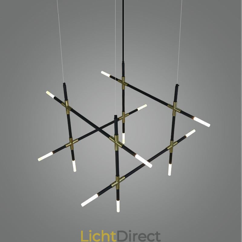 Hanglamp splitsen Warm wit creatief plafondlamp DIY combinatielamp