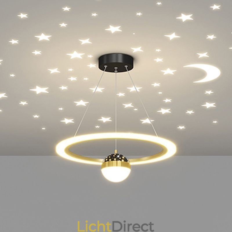 Hanglamp Minimalistisch Smeedijzer Acryl Sterring Plafondlamp