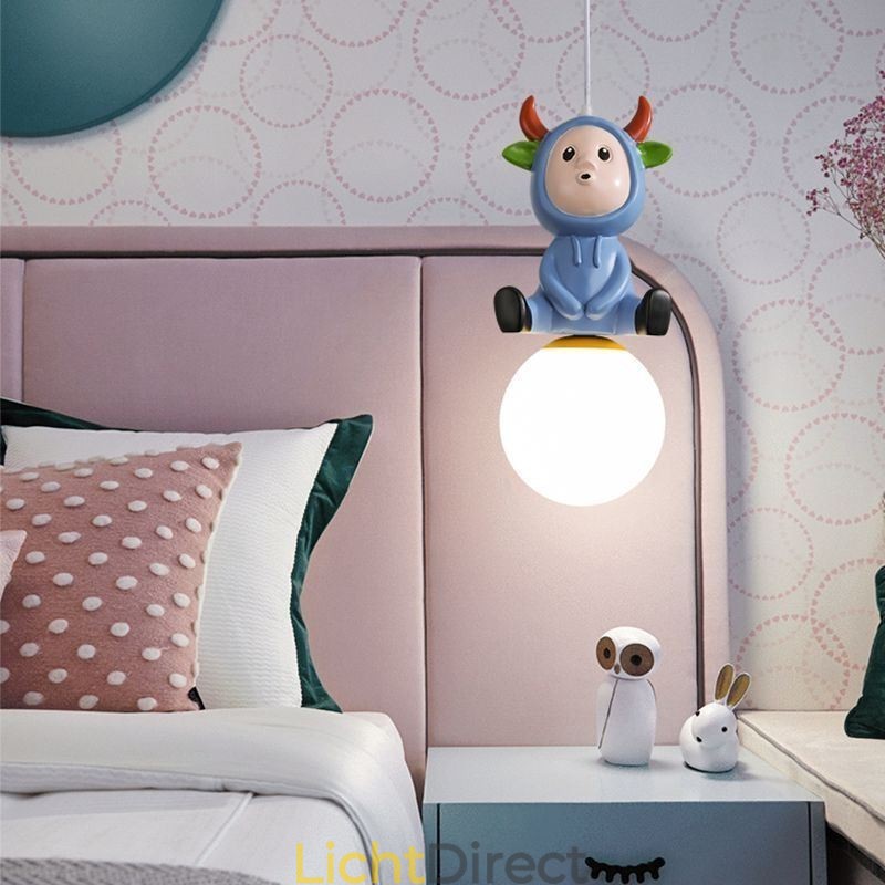 Hanglamp Modern Minimalistisch G9 Smeedijzer Konijn Kalf Hars Plafondlamp