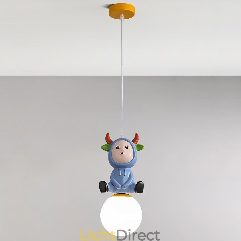 Hanglamp Modern Minimalistisch G9 Smeedijzer Konijn Kalf Hars Plafondlamp