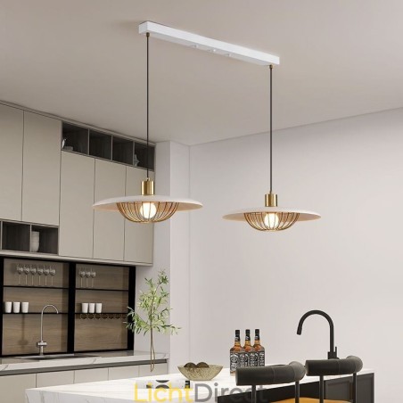 Nordic Hanglamp Creatieve Smeedijzeren Schijf Plafondlamp Nordic Hanglamp Creatieve Smeedijzeren Schijf Plafondlamp