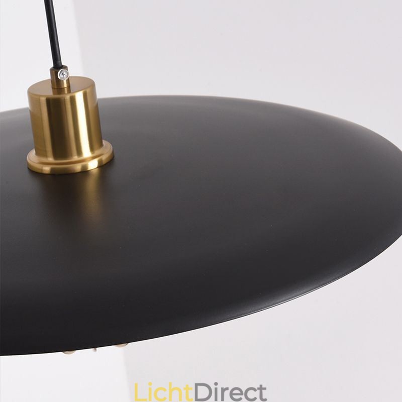 Nordic Hanglamp Creatieve Smeedijzeren Schijf Plafondlamp