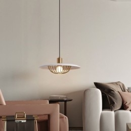 Nordic Hanglamp Smeedijzer Creatieve Schijf Plafondlampen