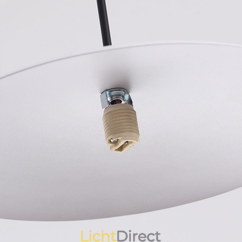 Nordic Pendant Creatieve smeedijzeren G9 schijf plafondlamp