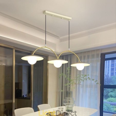 Nordic Hanglamp Creatieve G9 Smeedijzeren Wave Plafondlamp Nordic Hanglamp Creatieve G9 Smeedijzeren Wave Plafondlamp