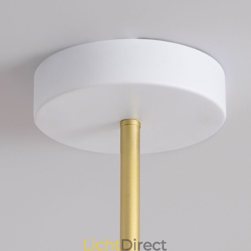 Nordic Hanglamp Creatieve G9 Smeedijzeren Schijf Plafondlamp