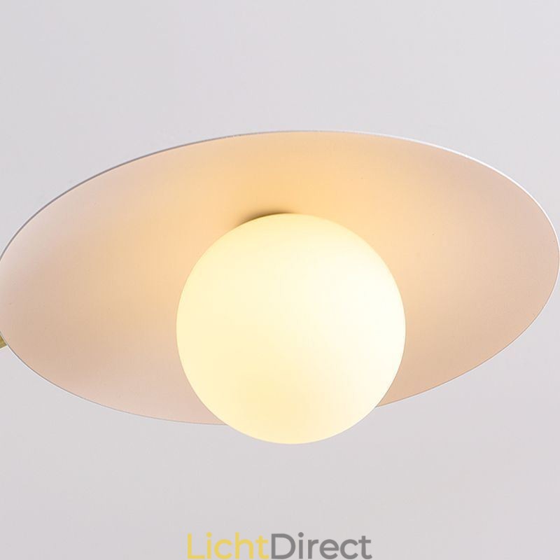 Nordic Hanglamp Creatieve G9 Smeedijzeren Schijf Plafondlamp