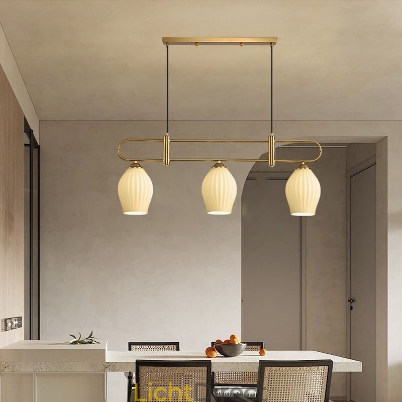 Nordic Hanglamp Smeedijzer Creatieve Stamen Plafondlamp