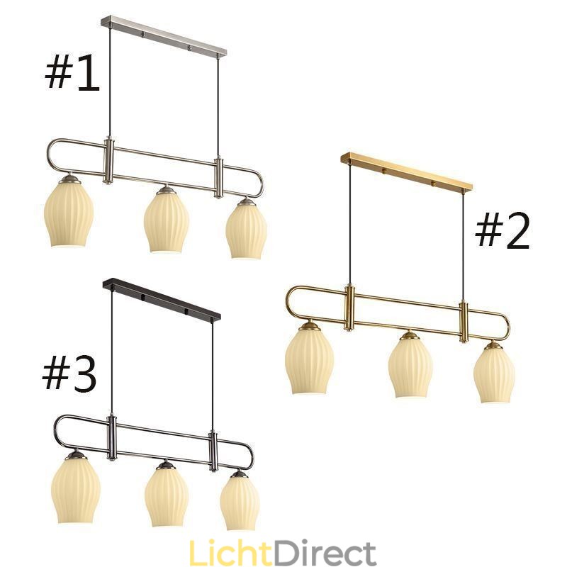 Nordic Hanglamp Smeedijzer Creatieve Stamen Plafondlamp