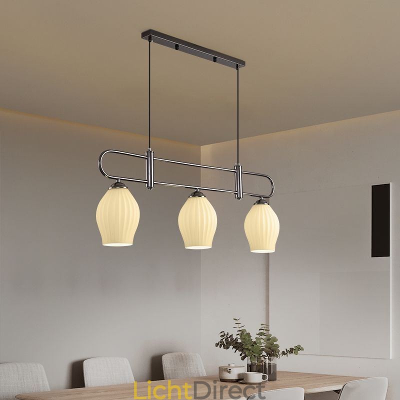 Nordic Hanglamp Smeedijzer Creatieve Stamen Plafondlamp