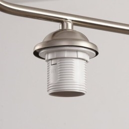 Nordic Hanglamp Smeedijzer Creatieve Stamen Plafondlamp