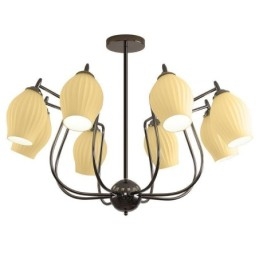 Nordic Hanglamp Creatieve Smeedijzeren Pistool Zwarte Stamen Plafondlamp